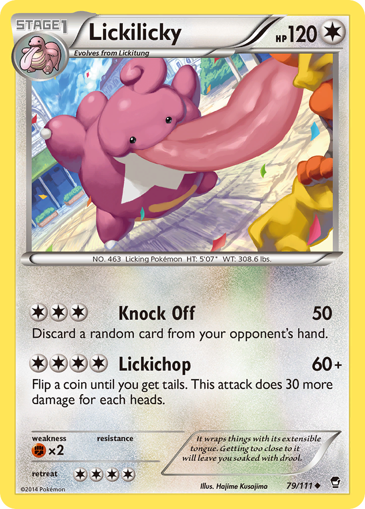 Furious Fists Lickilicky #79/111